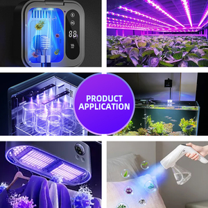 Luz LED UV de Alta Potencia 3W <span class=keywords><strong>5W</strong></span> 10W con Lente de Cuarzo, Chip 3535 6565 6868 SMD 365nm 385nm 395nm 405nm 415nm para Curado e Impresión - Product Image 2