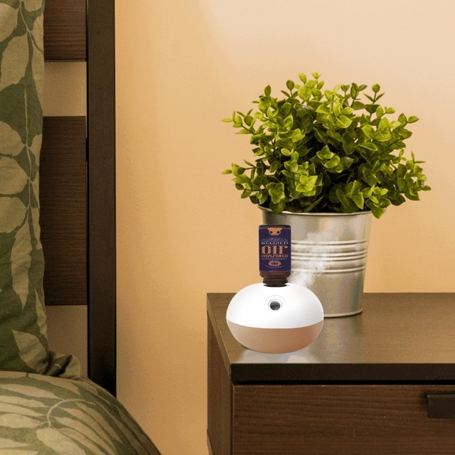 Mini Portable Smart Electric Aroma Diffusers Machine Waterless Portable for Hotels Homes Automobiles