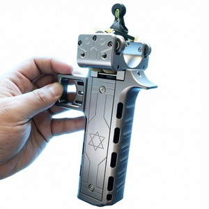 Slingshot automatique à tir rapide 20 coups, en alliage d'aluminium, usiné CNC, pour l'extérieur, 434g, fabrication sur mesure en <span class=keywords><strong>gros</strong></span> - Product Image 3