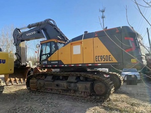 Excavatrice utilisée de Volvo Ec950el excavatrice hydraulique de chenille de 95 tonnes Ec950 de machines de construction lourdes en stock - Product Image 4