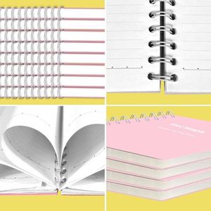 Custom Printing Wholesale B5 Softcover Notebook Exercise Notebook for School Happy Planner Black Daily Gift <b>Journal</b> - Product Image 3