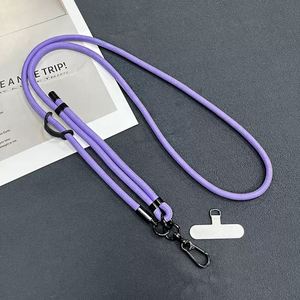 2025 Phone <b>Lanyard</b> Holder Multi-Color <b>Polyester</b> Paracord Jacquard Hook Adjustable Neck Strap with Mobile Phone Strap - Product Image 3