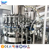 Offre Spéciale entièrement automatique multifonctionnel 500ml liquide jus d'orange limonade eau bouteille en plastique capsulage Machine Machine de remplissage