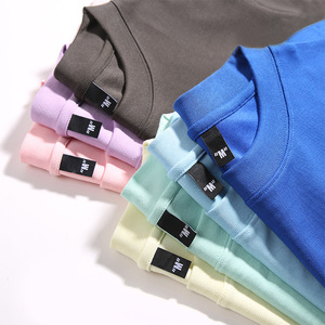 Camisetas MT2540 de Alta Resistencia, 280 GSM, Transpirables, que Absorben la Humedad, de Color Sólido, Lisas, para Hombre - Product Image 3