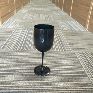 Good quality from the wedding plastic cup <span class=keywords><strong>FIFA</strong></span>'s drink glass black <span class=keywords><strong>pc</strong></span> least wholesale wine glass - Product Image 2