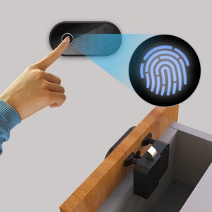 Smart Security Finger Print <b>Safe</b> Electronic Drawer Cabinet Lock <b>Locker</b> for Gym - Product Image 6