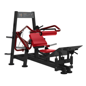 Minolta Fitness Factory Máquina Comercial de Gimnasio con Carga de Placas para Sentadillas de Péndulo y Super Calf <span class=keywords><strong>Hack</strong></span> - Product Image 2