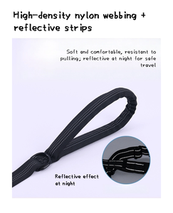 Correa <span class=keywords><strong>de</strong></span> Nailon Reflectante con Absorción <span class=keywords><strong>de</strong></span> Impactos <span class=keywords><strong>para</strong></span> <span class=keywords><strong>Perros</strong></span>, con Hebilla <span class=keywords><strong>de</strong></span> <span class=keywords><strong>Seguridad</strong></span> <span class=keywords><strong>para</strong></span> Automóvil, Correa <span class=keywords><strong>de</strong></span> Moda Fácil <span class=keywords><strong>de</strong></span> Usar, Accesorios <span class=keywords><strong>para</strong></span> Mascotas - Product Image 6