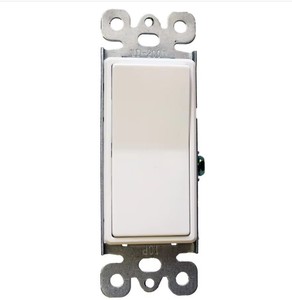 Interrupteur à bascule décoratif 15A <span class=keywords><strong>120V</strong></span> 277V unipolaire silencieux et durable pour mur américain – Vente en gros - Product Image 1