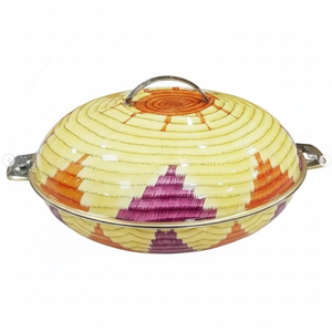 Meilleure vente de casserole de luxe en acier inoxydable de la plus haute qualité en verre pour le service des aliments Chauffe-buffet présentoir pour mariage traiteur - Product Image 1