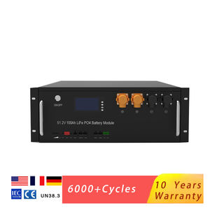 Sistema de Almacenamiento de Energía Doméstico Híbrido de 48V 220Ah 10KWh con Batería de Litio Fosfato LiFePO4 para Montaje en Rack - Product Image 2