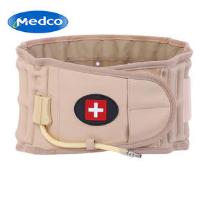 Ceinture de soutien lombaire gonflable YXLY-01 bleu et blanc pour la protection de la taille, l'exercice, la santé, le massage et usage général - Product Image 2
