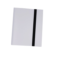Classeur plastique 4 ou 9 pochettes transparentes prix d'usine bureau A4 A5 A6 Baokemeng classeur de cartes de jeu