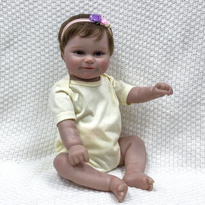 Poupée Reborn réaliste de 20 pouces en vinyle souple, modèle best-seller pour jeunes (7-14 ans) W-18-2 avec emballage en boîte couleur - Product Image 4