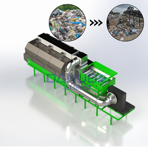 Separador de Residuos por Aire, Maquinaria para el Tratamiento de Residuos, Planta de Clasificación de Basura, Máquinas de Clasificación de Residuos Sólidos Urbanos - Product Image 1