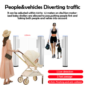 Tốc Độ Cao RFID Mã QR Nhận Dạng Khuôn Mặt Sinh Trắc Học Vân Tay Đầu Đọc Thẻ Cửa Quay Cổng Đu Hàng Rào Kiểm Soát Truy Cập - Product Image 2