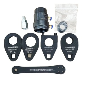 Outil de réparation pour le démontage et le retrait de la buse d'injecteur CRIN4, de la soupape solénoïde et du collecteur de retour d'huile pour BOSCH 0445 120 295 - Product Image 1