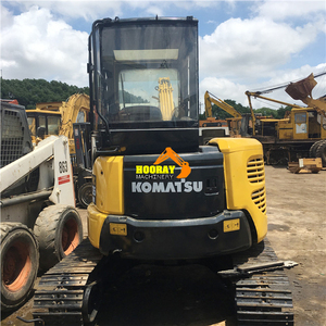 Mini-excavatrice Komatsu PC35MR-2 d'occasion, chenilles en caoutchouc, 3,5 tonnes, PC35MR, PC35, d'origine japonaise, petite pelle compacte, excavatrice sur chenilles - Product Image 4