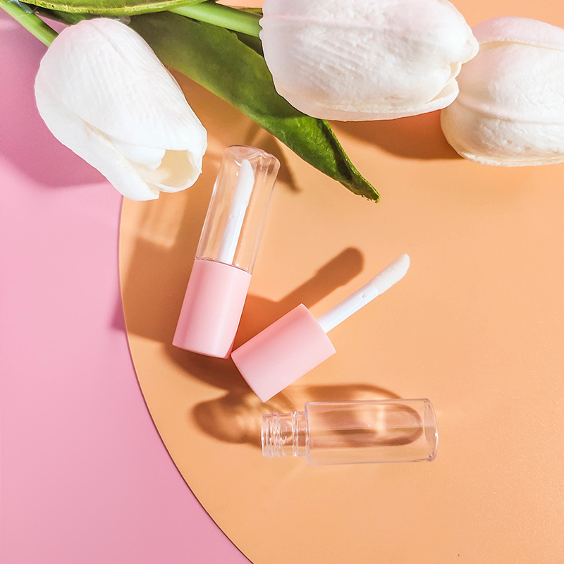 hot pink lip gloss tubes