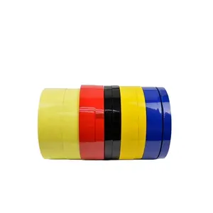 Asia Supplier Electric Masking Tape Soft Single Sided Acrylic PET Various Colors Heat-Resistant Adhesive Paper Film Hot Melt