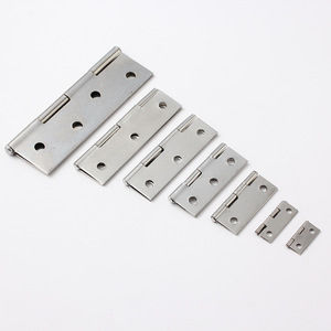 Furniture Hinge Stainless Steel 35.6mm X 28.4mm Silent Surface Mount Minimalist Design For Cabinets Doors Windows Wooden Boxes - Product Image 2
