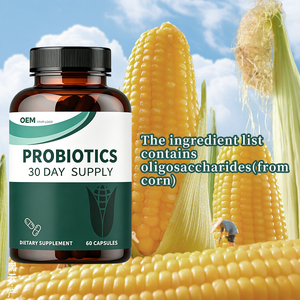 OEM Private Label Non-GMO Probiotic Capsules with Tributyrin Corn Extract for Gut Microbiota Balance Vitamin Supplements - Product Image 4