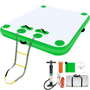 Plataforma Flotante Inflable de PVC Resistente, Hecha a Medida, para Uso de Múltiples Personas, Colchoneta de Yoga Acuática y Plataforma de Descanso Flotante - Product Image 6