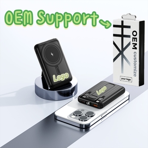 2025 xu hướng mini xách tay 10000mAh ngân hàng điện ngoài trời với <span class=keywords><strong>LED</strong></span> hiển thị không dây Magnetic 22.5W PD sạc nhanh ngân hàng điện - Product Image 5