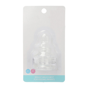 Vente chaude en gros de haute qualité anti-colique bébé tétine en silicone tétine sans BPA lait maternel tétine d'alimentation pour 0-12 mois 2PK - Product Image 5