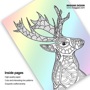 <span class=keywords><strong>Libro</strong></span> da Colorare Personalizzabile 2026 con Disegni Unici di Animali per Bambini e Adulti, Facile da Stampare per il Relax - Product Image 5