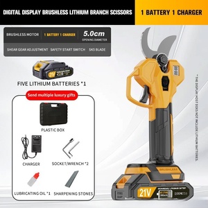 Cisailles de jardin portables rechargeables NEOBRISKEN, sécateurs sans fil, cisailles à élaguer, tête de coupe en acier, ciseaux de tailleur - Product Image 2