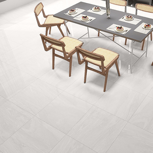 60x60 ngà trắng toàn thân đá cẩm thạch rắn gạch lát sàn sứ bóng loáng đánh bóng gạch sáng bóng cho sàn phòng khách - Product Image 2