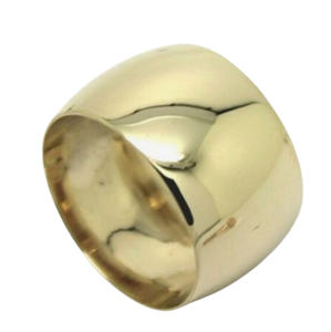 Prix raisonnable Accessoires de table Perle perlée Rond de serviette en métal Mariage Argent Or Fini Rond de serviette de table de mariage - Product Image 5