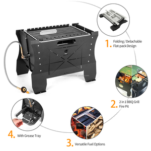 Fabricante de <span class=keywords><strong>Parrillas</strong></span> para Barbacoa, Brasero de Gas, Brasero Plegable para Exteriores, <span class=keywords><strong>Parrillas</strong></span> para Camping - Product Image 5