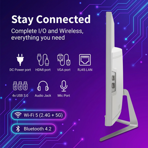 Wholesale B2B 23.8 Inch Display Win10/11 Core I3/I5/I7 512GB Call Center Work Computer All in One PC Home School Student <b>Desktop</b> - Product Image 5