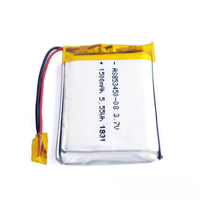 UL1642 KC certificate 853450 <span class=keywords><strong>3</strong></span>.7 V 1500mAh lipo battery pack - Product Image 5