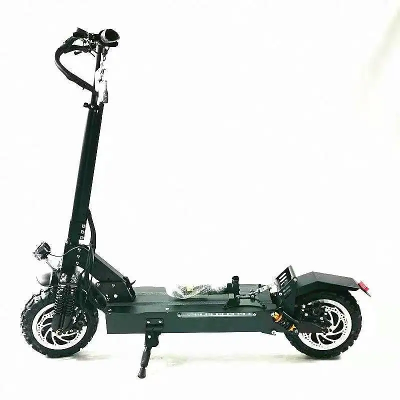 Off-Road elektrikli Scooter katlanabilir 60V 1600W * 2 ağır çift mekanizmalı kral Offroad elektrikli Scooter