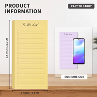 Blocs de Notas Personalizados al por Mayor con Diseño Nuevo para Oficina y Escuela, Blocs de Notas Pequeños para Hacer Listas, Bloc de Notas Impreso para Planificación Diaria