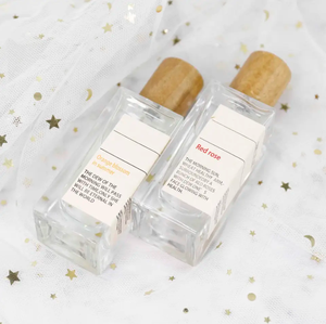 Bouteille en verre vide carrée rectangulaire noire mate de 100ml Bouteille de parfums nouveau design avec boîtes d'emballage - Product Image 3