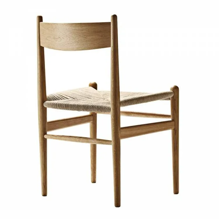 hot sale North European style Rattan Armchair Dining Chair restaurant chairs