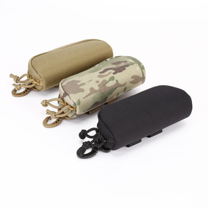 Étui de rangement portable pour lunettes en nylon tactique 1000D, coque rigide, imperméable, pour le camping en plein air, la randonnée, pochette de protection pour lunettes - Product Image 1