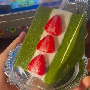 Nuovo Giocattolo Antistress Squishy a Forma di Sandwich di Frutta Mista, Stile Little Red Book, Fatto a Mano, Peso Elevato, Conveniente per Studenti - Product Image 2