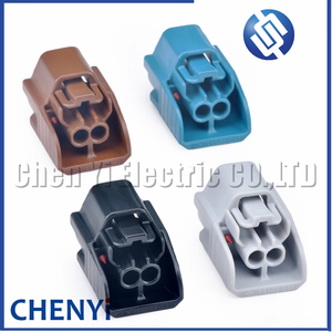 Konektor Tahan Air Mobil 2 Pin Betina untuk Kabel Injektor Bahan Bakar 90980-11153 ID-2000/VQ35/2JZ 6189-0573 untuk Toyota Lexus - Product Image 2