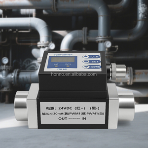 DN8 DN15 Kỹ Thuật Số NTC <span class=keywords><strong>Micro</strong></span> Biến Khu Vực Nóng Khô Lưu Lượng Không Khí Đồng Hồ Đo Lưu Lượng Khí Điều Khiển Tùy Chỉnh OEM - Product Image 2