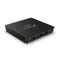 Boîtier TV Intelligent X96Q PRO Android 10 Allwinner H313 Quad Core 4K 2 Go 16 Go Wi-Fi 2.4G H.265 LAN 100M