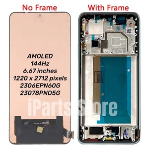 Pantalla de repuesto IParts para <span class=keywords><strong>Xiaomi</strong></span> 13T 2306EPN60G 13T <span class=keywords><strong>Pro</strong></span> 5G 23078PND5G 144Hz pantalla táctil AMOLED con montaje de Marco OEM - Product Image 3