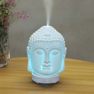 Difusor de Aromaterapia Buddha <span class=keywords><strong>Homefish</strong></span>, Difusor de Aceites Esenciales, Humidificador de Aire Decorativo para el Hogar - Product Image 3