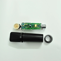Microphone 34 mm, Condensateur plaqué or, Capsule, Studio d'enregistrement, Salle de diffusion en direct, Haute pression sonore, Haute sensibilité