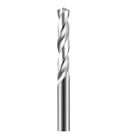 Foret CNC en spirale à 2 cannelures en alliage d'acier au tungstène de haute qualité pour le forage en aluminium Dureté HRC55 personnalisable OEM