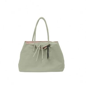 Bolso de mano de gamuza y cuero genuino personalizado para mujer, estilo vintage de lujo, con asa superior, OEM, ODM, marca privada, socio de largo plazo - Product Image 1